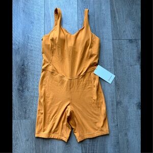 Lululemon Align Onesie 8" in Autumn Orange Size 10